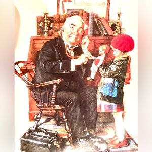 Lot of Norman Rockwell Prints by Curtis